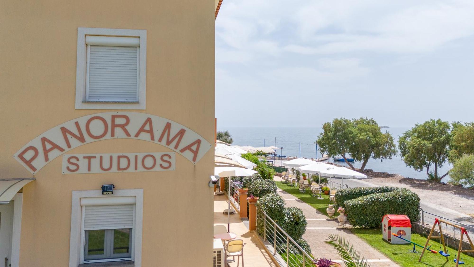 Palaiologou Panorama Apartments Mantamádos Eksteriør bilde