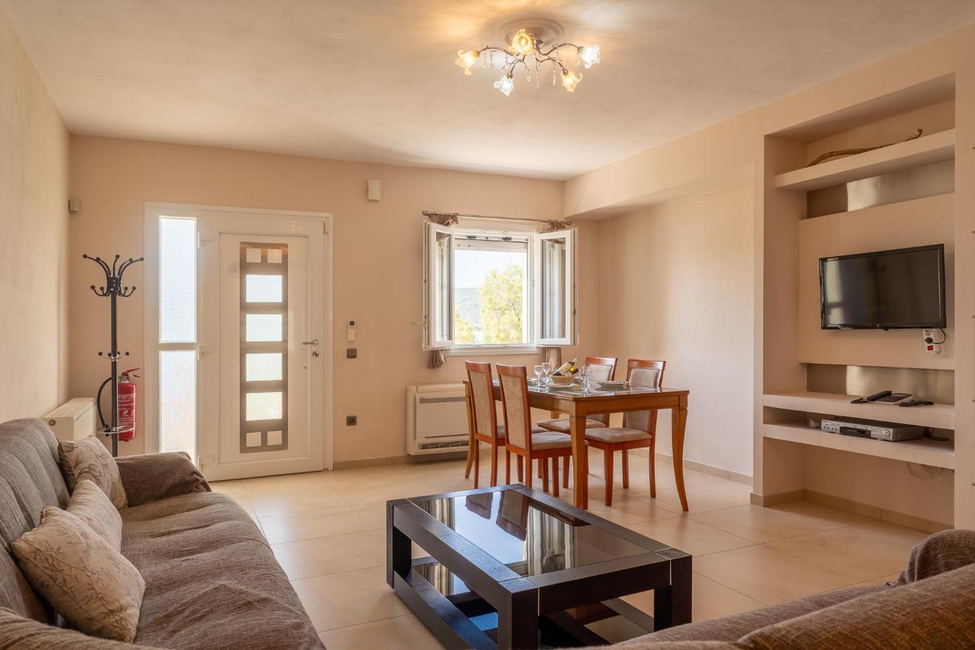 Palaiologou Panorama Apartments Mantamádos Eksteriør bilde